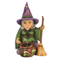 Mô hình xốp mút phù thủy trang trí Halloween