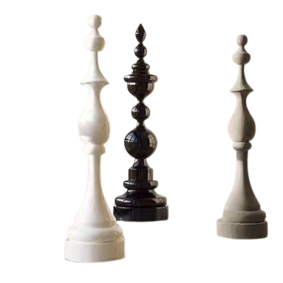 Tác phẩm điêu khắc tượng quân cờ vua trang trí giá tốt số #1