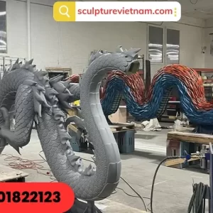 mo hinh rong 2024 3 3059 - Mô hình rồng Tượng rồng trang trí Tết