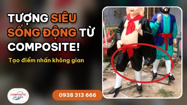 Xuất khẩu tượng composite: Đóng gói, vận chuyển và thủ tục quốc tế chuẩn xác
